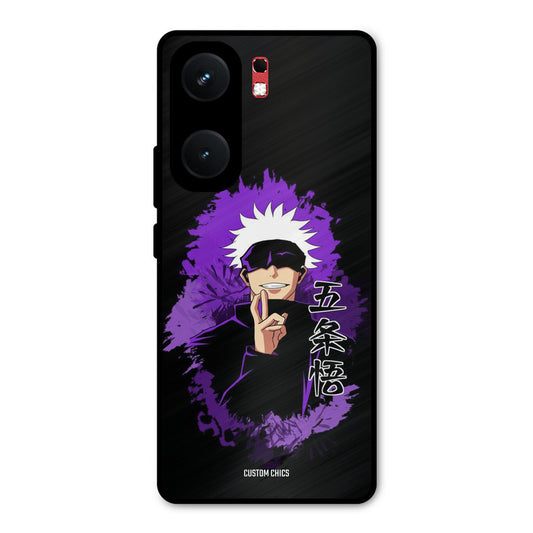 Sataru Gojo iQOO Neo 9 Pro Mobile Back Cover - Anime PrintShield Case