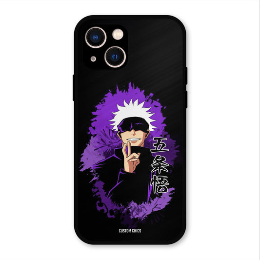 Sataru Gojo iPhone 13 Mobile Back Cover - Anime PrintShield Case