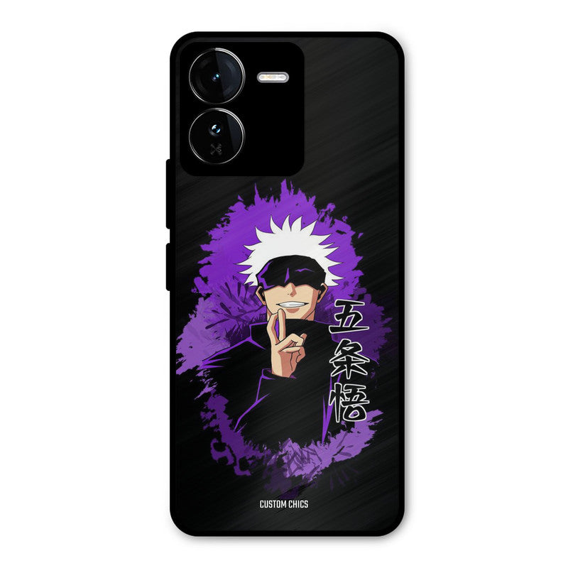 Sataru Gojo iQOO Z9 Mobile Back Cover - Anime PrintShield Case