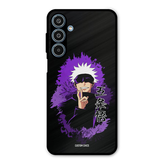Sataru Gojo Samsung Galaxy M35 5G Mobile Back Cover - Anime PrintShield Case