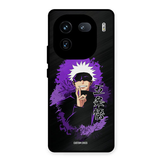 Sataru Gojo iQOO 12 Mobile Back Cover - Anime PrintShield Case
