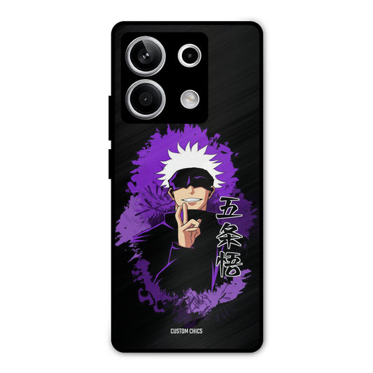 Sataru Gojo Redmi Note 13 5G Mobile Back Cover - Anime PrintShield Case