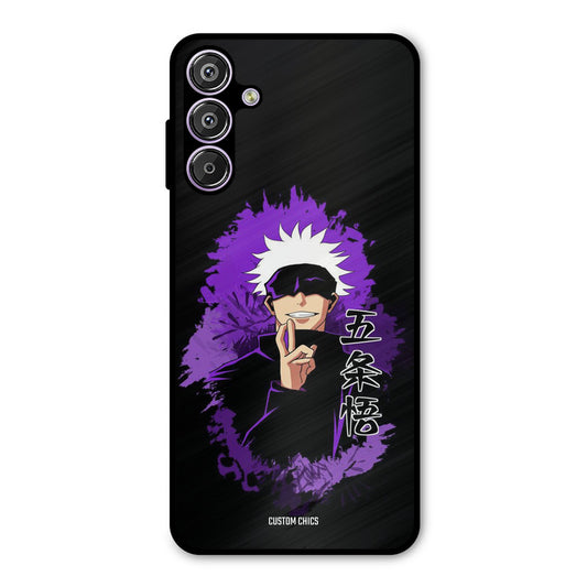 Sataru Gojo Samsung Galaxy M15 Mobile Back Cover - Anime PrintShield Case