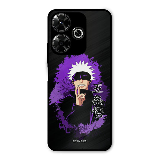 Sataru Gojo Redmi 13 5G Mobile Back Cover - Anime PrintShield Case