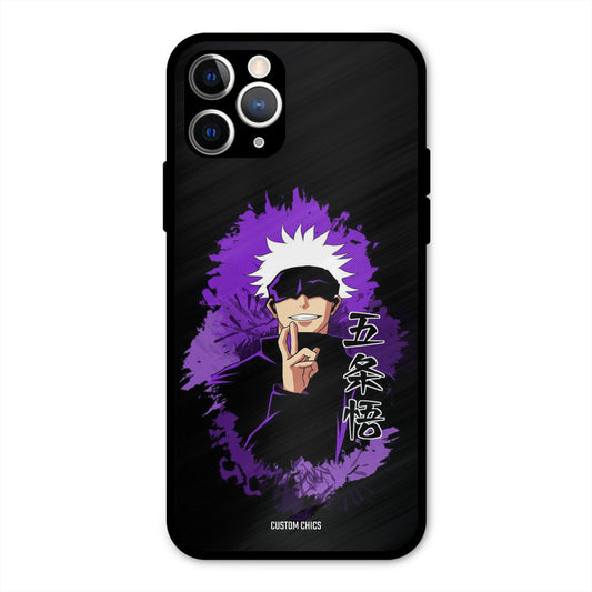 Sataru Gojo iPhone 11 Pro Mobile Back Cover - Anime PrintShield Case