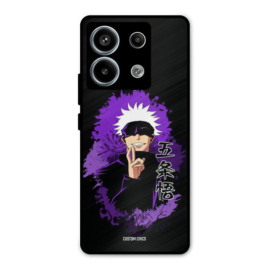 Sataru Gojo Redmi Note 13 Pro 5G Mobile Back Cover - Anime PrintShield Case