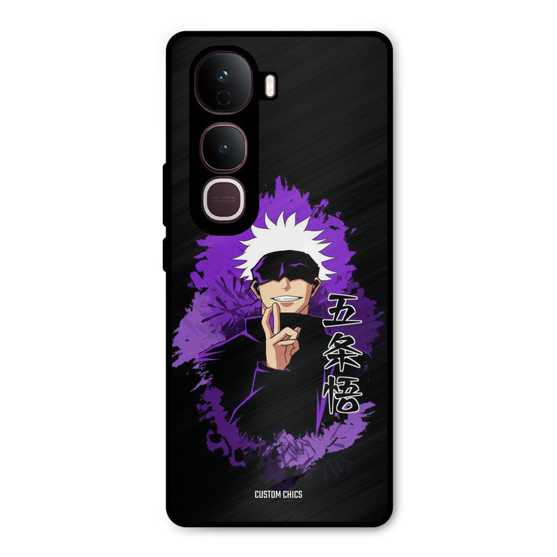 Sataru Gojo Vivo Y400 Pro Mobile Back Cover - Anime PrintShield Case