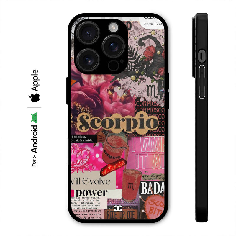 Scorpio Collage Case – Premium PrintShield Mobile Cover