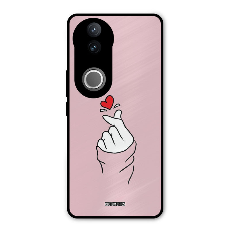 Sending Heart Vivo V50 Mobile Back Cover - Cute PrintShield Case