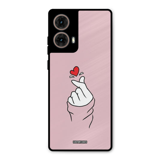 Sending Heart Moto G85 Mobile Back Cover - Cute PrintShield Case