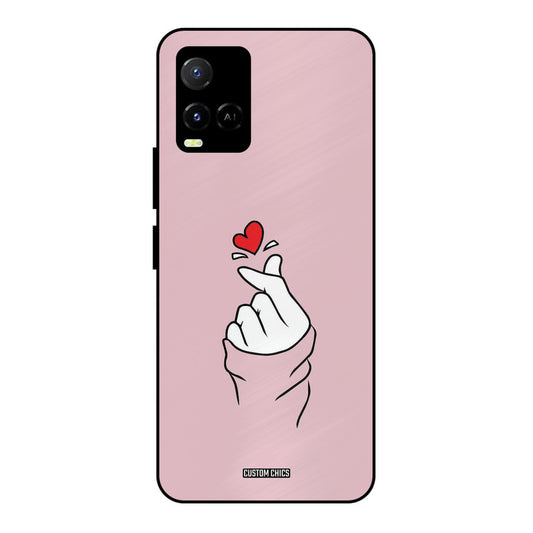 Sending Heart Vivo Y33s Mobile Back Cover - Cute PrintShield Case