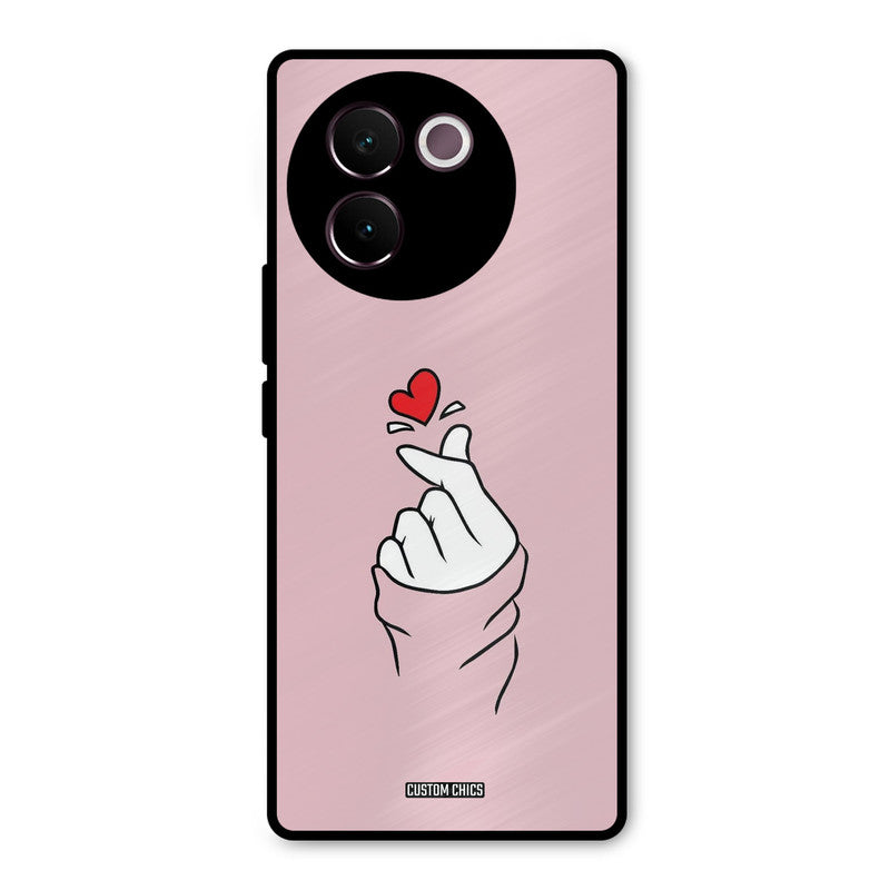 Sending Heart Vivo V30e Mobile Back Cover - Cute PrintShield Case