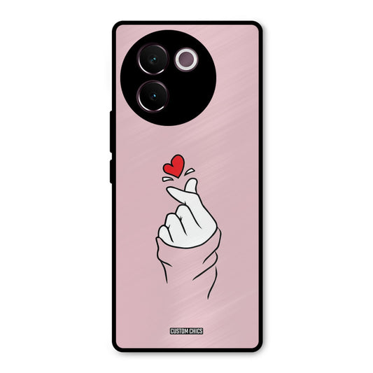 Sending Heart Vivo V30e Mobile Back Cover - Cute PrintShield Case