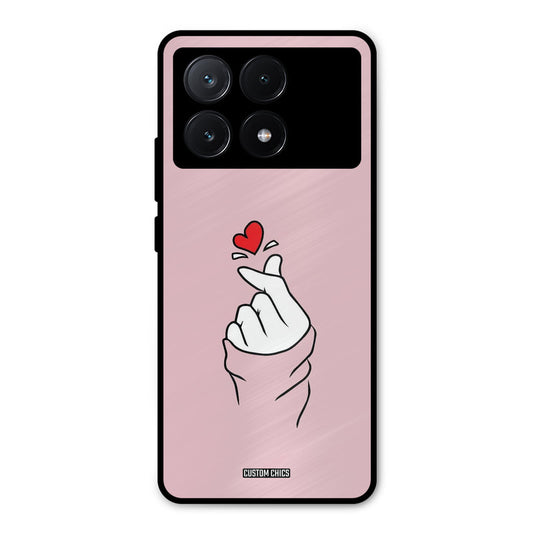 Sending Heart Poco X6 Pro Mobile Back Cover - Cute PrintShield Case