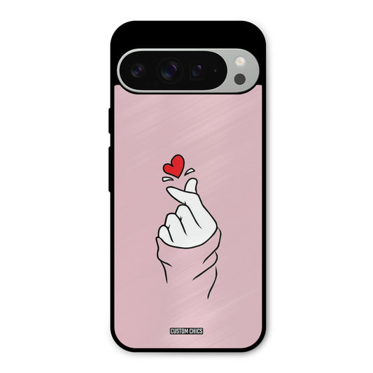 Sending Heart Google Pixel 9 Pro XL Mobile Back Cover - Cute PrintShield Case