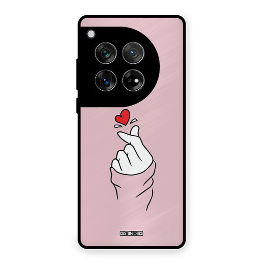 Sending Heart OnePlus 12 Mobile Back Cover - Cute PrintShield Case