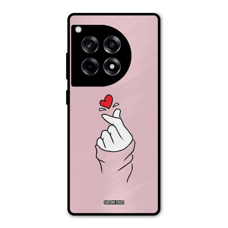 Sending Heart OnePlus 12R Mobile Back Cover - Cute PrintShield Case