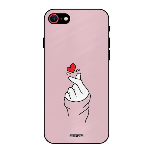 Sending Heart iPhone SE 2020 Mobile Back Cover - Cute PrintShield Case