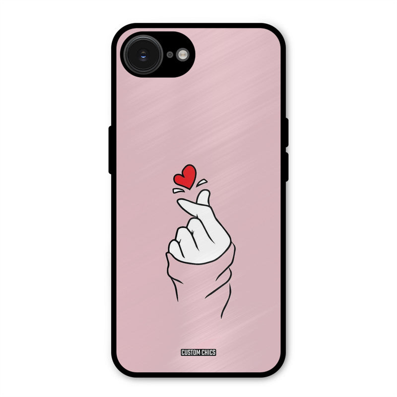 Sending Heart iPhone 16e Mobile Back Cover - Cute PrintShield Case