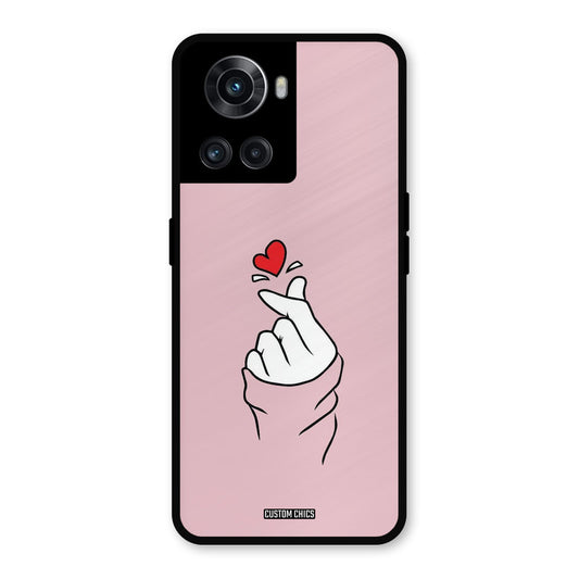 Sending Heart OnePlus 10R Mobile Back Cover - Cute PrintShield Case