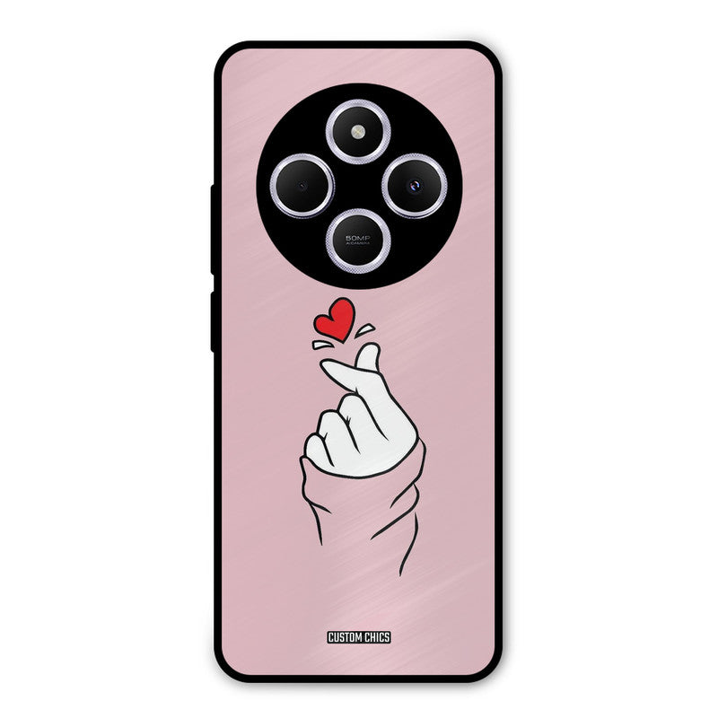 Sending Heart Poco C75 Mobile Back Cover - Cute PrintShield Case