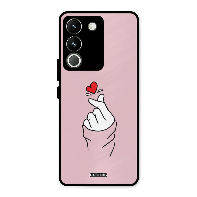 Sending Heart Vivo Y200 Mobile Back Cover - Cute PrintShield Case