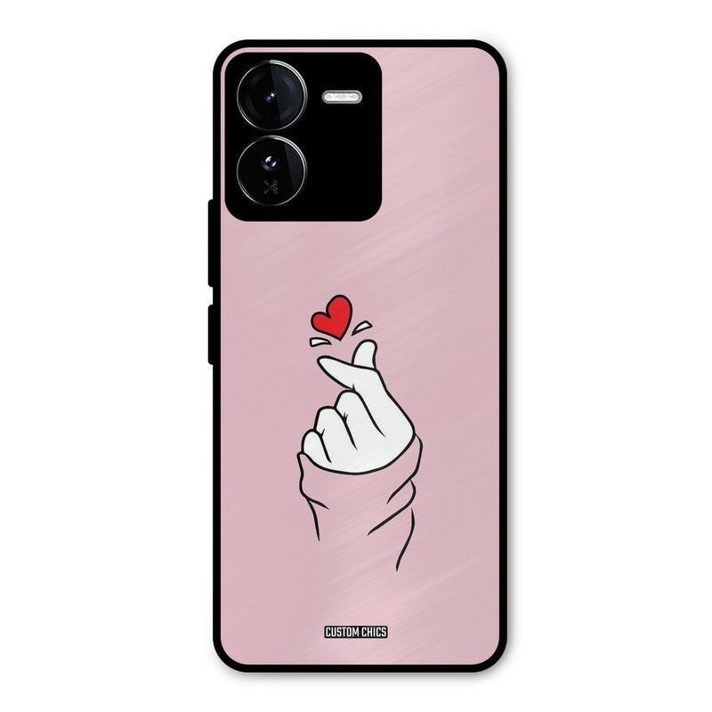 Sending Heart iQOO Z9 Mobile Back Cover - Cute PrintShield Case