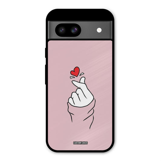 Sending Heart Google Pixel 8a Mobile Back Cover - Cute PrintShield Case