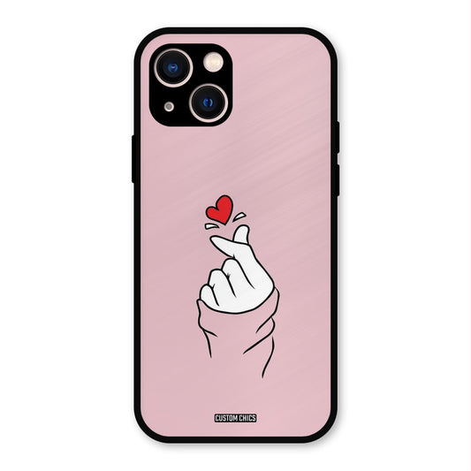 Sending Heart iPhone 13 Mobile Back Cover - Cute PrintShield Case