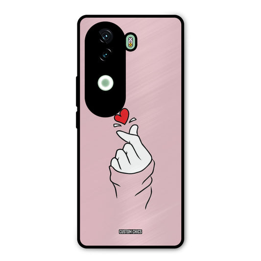Sending Heart Vivo V40e Mobile Back Cover - Cute PrintShield Case