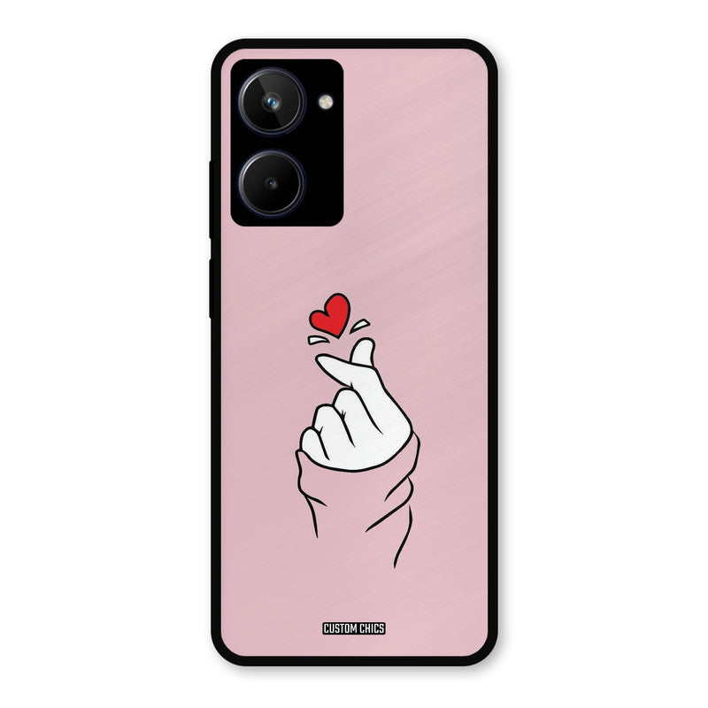 Sending Heart Realme 10 Mobile Back Cover - Cute PrintShield Case