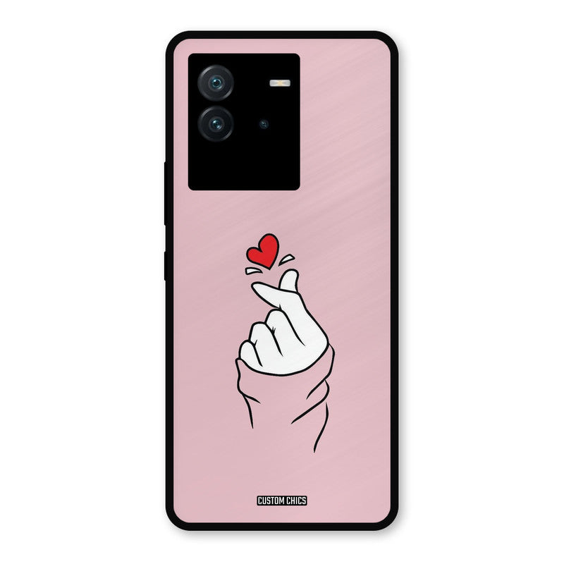 Sending Heart iQoo Neo 6 Mobile Back Cover - Cute PrintShield Case