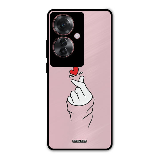Sending Heart Oppo F25 Pro Mobile Back Cover - Cute PrintShield Case
