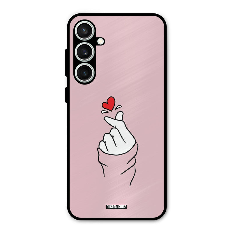 Sending Heart Samsung Galaxy S23 Mobile Back Cover - Cute PrintShield Case