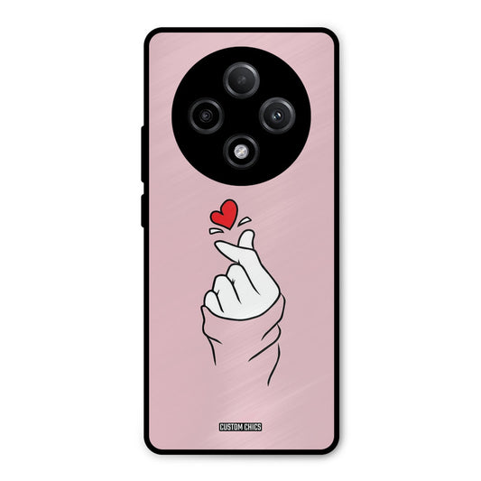 Sending Heart Oppo F27 Pro Plus 5G Mobile Back Cover - Cute PrintShield Case