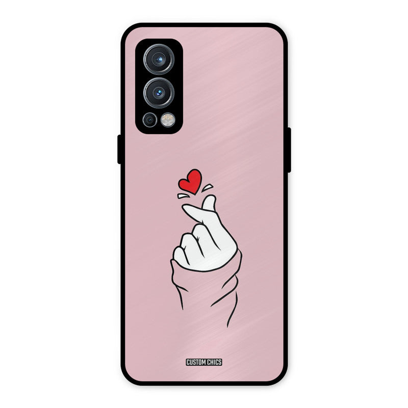 Sending Heart OnePlus Nord 2 5G Mobile Back Cover - Cute PrintShield Case