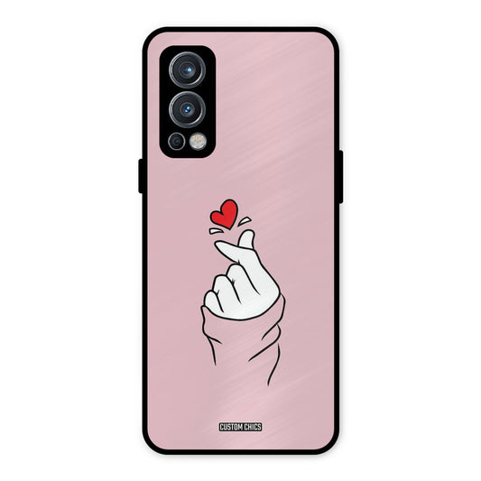 Sending Heart OnePlus Nord 2 5G Mobile Back Cover - Cute PrintShield Case