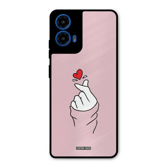 Sending Heart Moto G45 Mobile Back Cover - Cute PrintShield Case