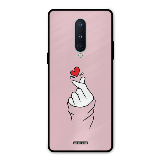 Sending Heart Oneplus 8 Mobile Back Cover - Cute PrintShield Case