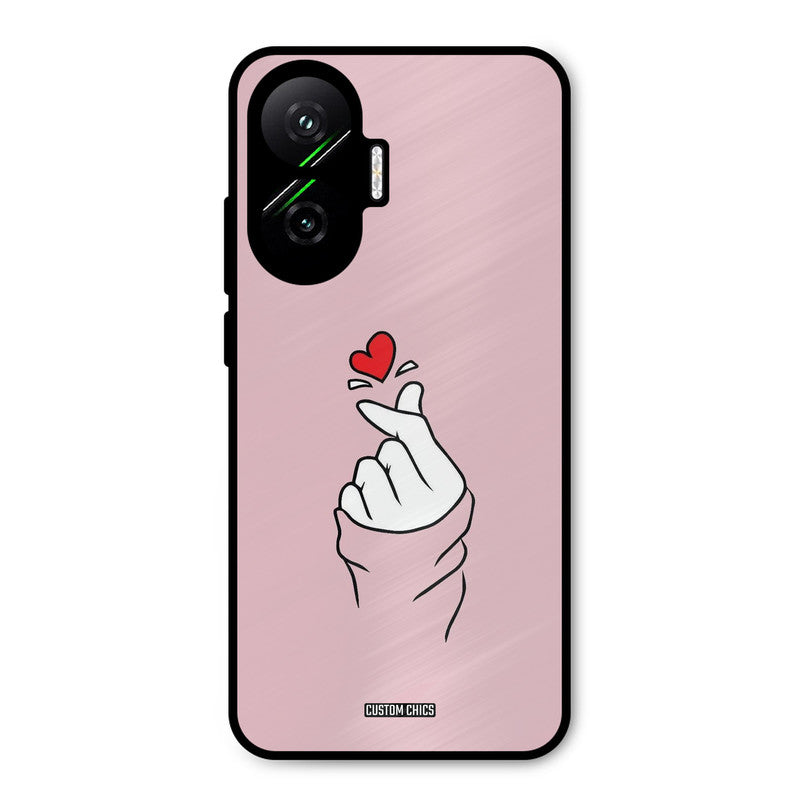 Sending Heart Poco F7 5G Mobile Back Cover - Cute PrintShield Case