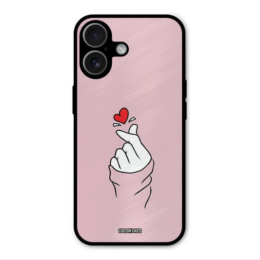 Sending Heart iPhone 17 Mobile Back Cover - Cute PrintShield Case
