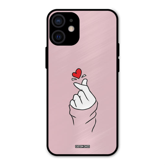 Sending Heart iPhone 12 Mini Mobile Back Cover - Cute PrintShield Case