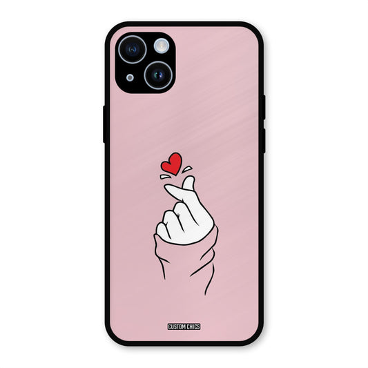 Sending Heart iPhone 14 Plus Mobile Back Cover - Cute PrintShield Case