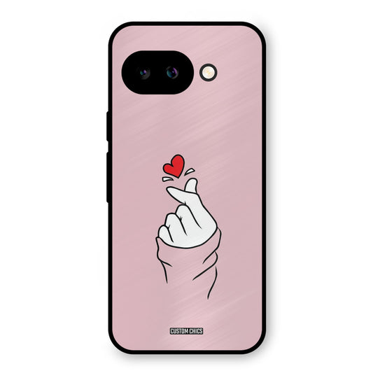 Sending Heart Google Pixel 9A Mobile Back Cover - Cute PrintShield Case