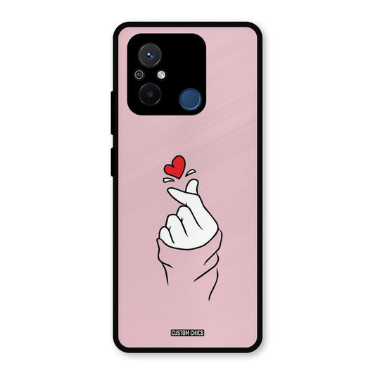 Sending Heart Redmi 12c Mobile Back Cover - Cute PrintShield Case