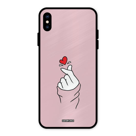 Sending Heart iPhone XS Max Mobile Back Cover - Cute PrintShield Case
