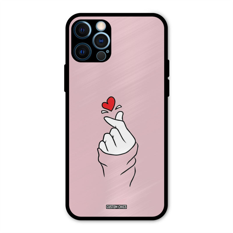 Sending Heart iPhone 12 Pro Max Mobile Back Cover - Cute PrintShield Case