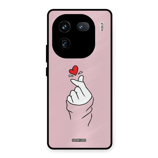 Sending Heart iQOO 12 Mobile Back Cover - Cute PrintShield Case