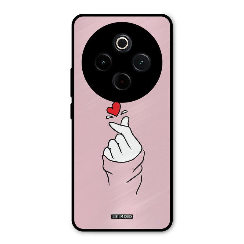 Sending Heart iQoo Z10 Mobile Back Cover - Cute PrintShield Case