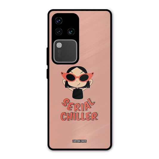 Serial Chiller Vivo V30 Pro Mobile Back Cover - Typography PrintShield Case